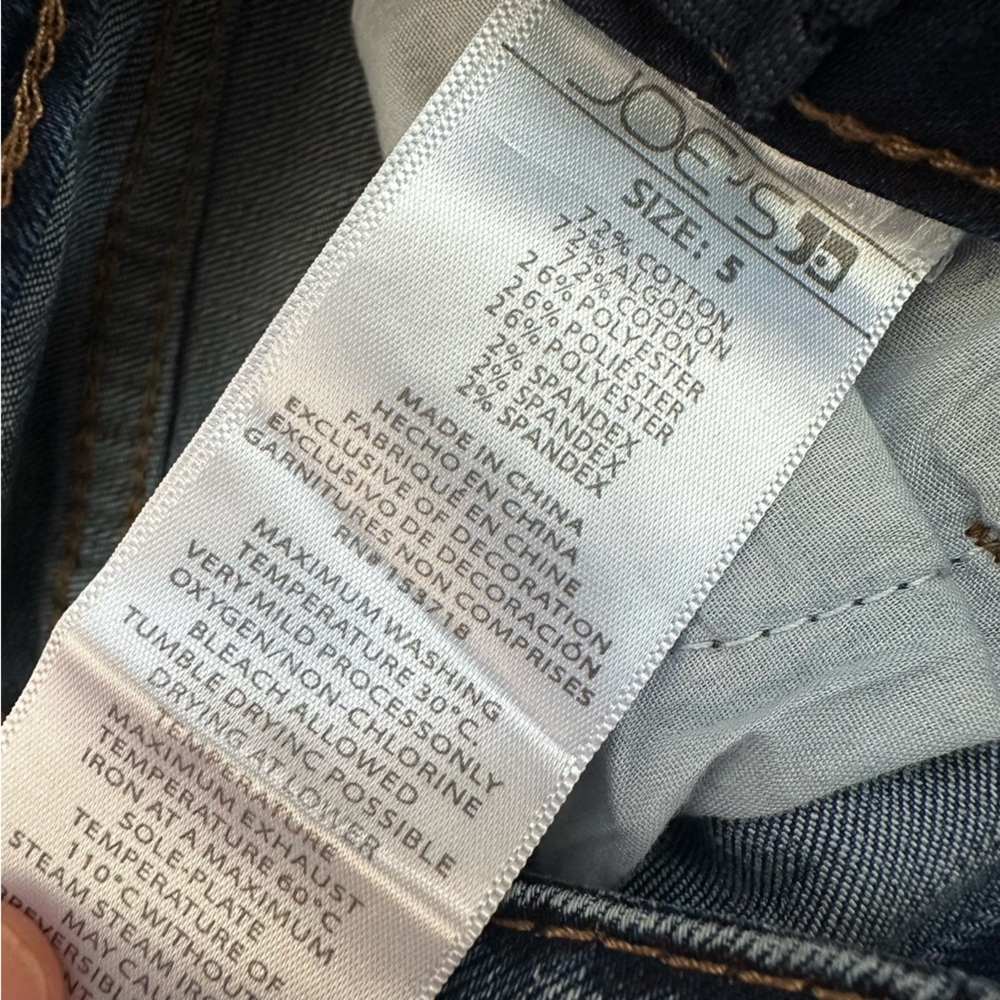 Joe’s Jeans The Clair Mid Rise Slim Straight Marquis Wash NWT (Size 5) - Picture 7 of 8